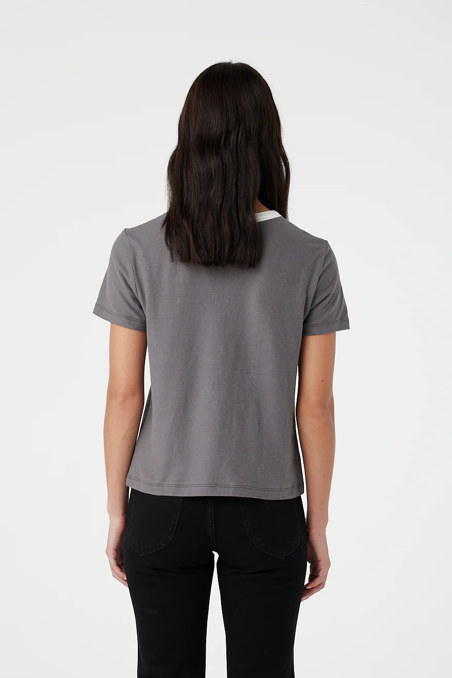 Ivy Tee Charcoal